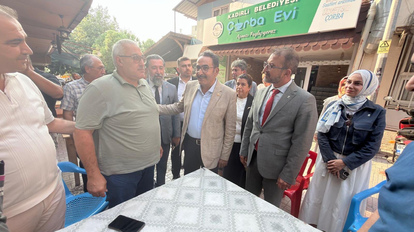 Ak Partili Abdullah Doğru, Kadirli’de Esnaf Ve Vatandaşlarla Buluştu