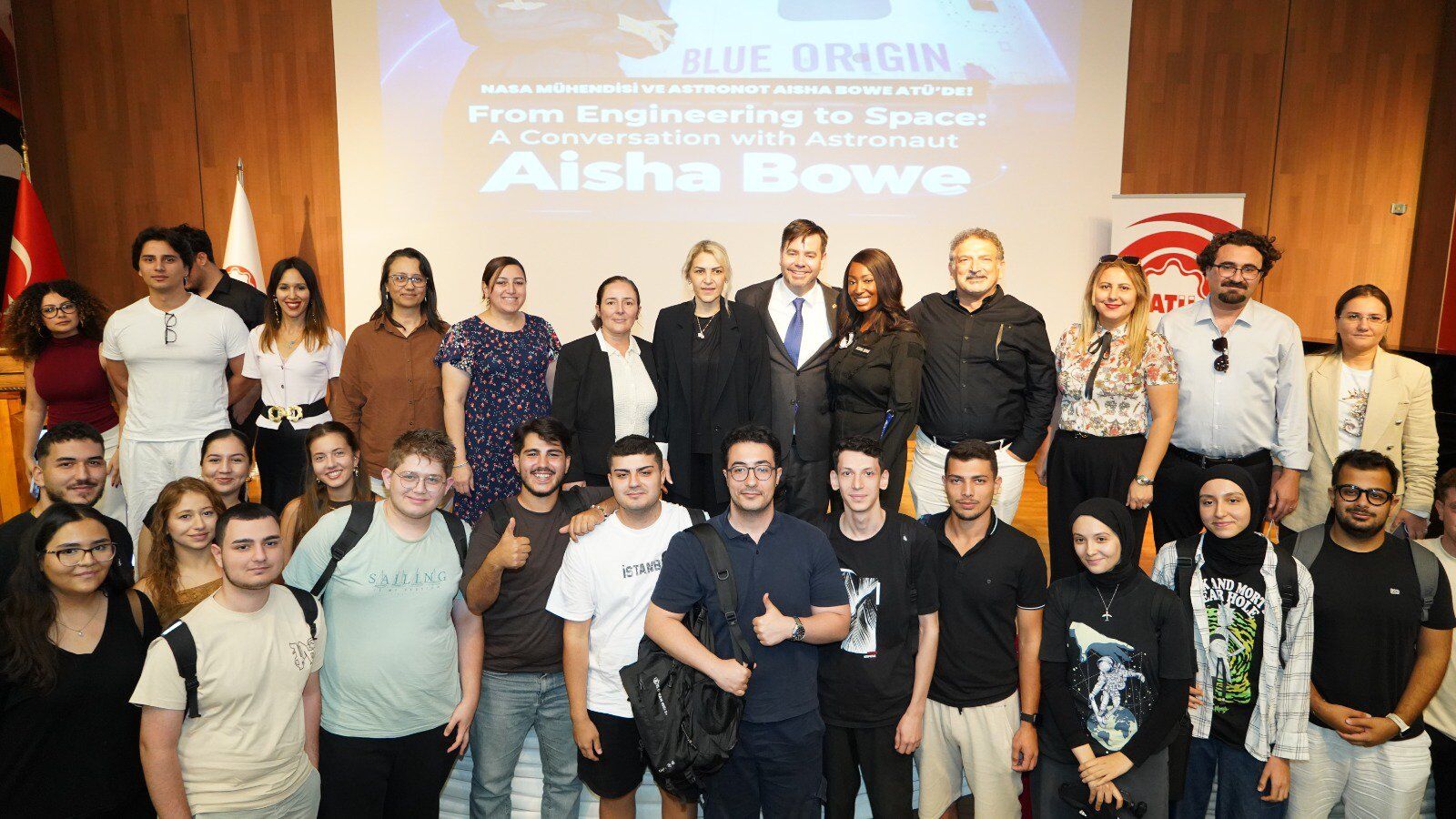 Astronot Aisha Bowe Atü Öğrencileriyle Buluştu (1)