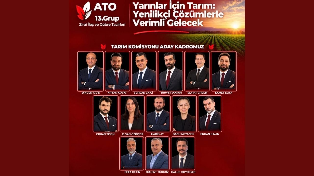 Ato 13. Grup Adayı Murat Erdem “Üyelerimizin Sesini En Iyi Şekilde Temsil Edeceğiz”