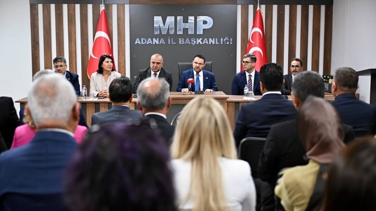 Bakanı Gürlek, Mhp Adana İl Başkanlığı’nı Ziyaret Etti (1)