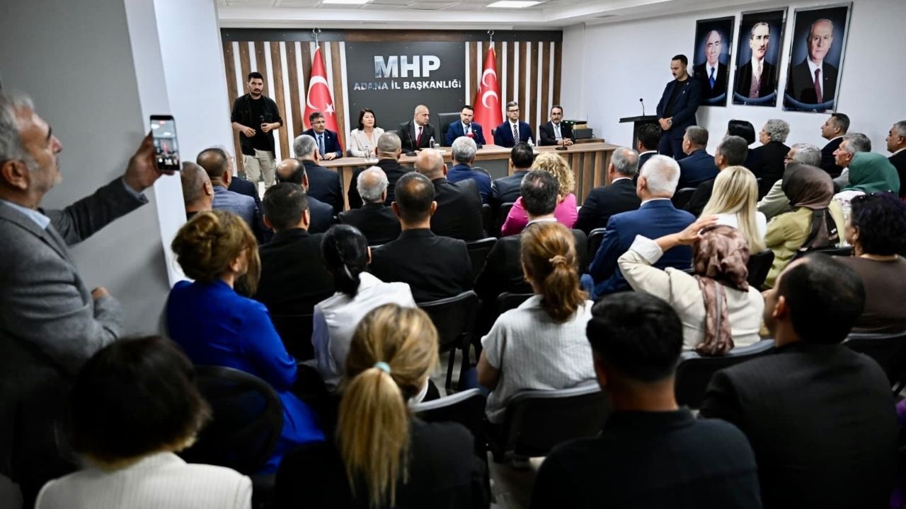 Bakanı Gürlek, Mhp Adana İl Başkanlığı’nı Ziyaret Etti (2)
