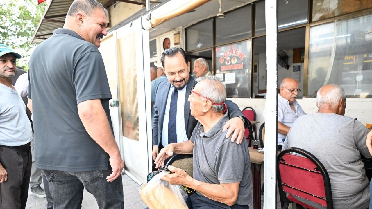 Başkan Uludağ Ve Kaymakam Dayanç İncirlik Esnafıyla Buluştu (1)