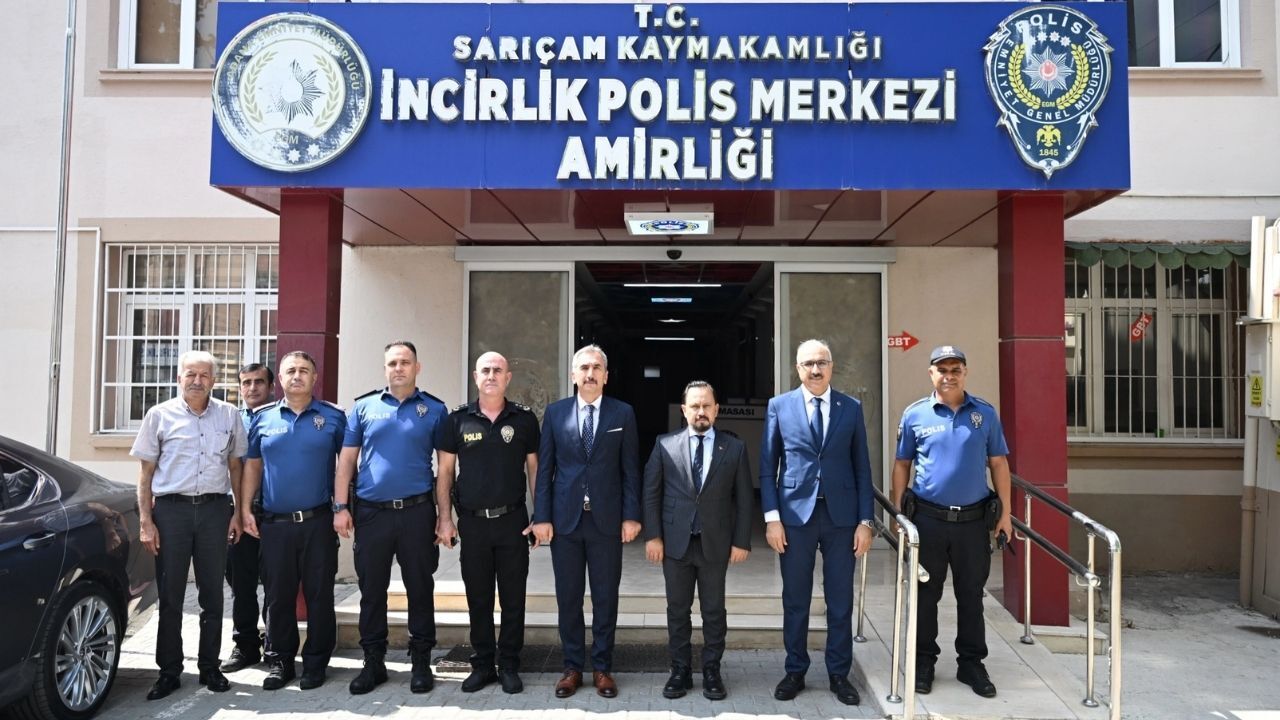 Başkan Uludağ Ve Kaymakam Dayanç İncirlik Esnafıyla Buluştu