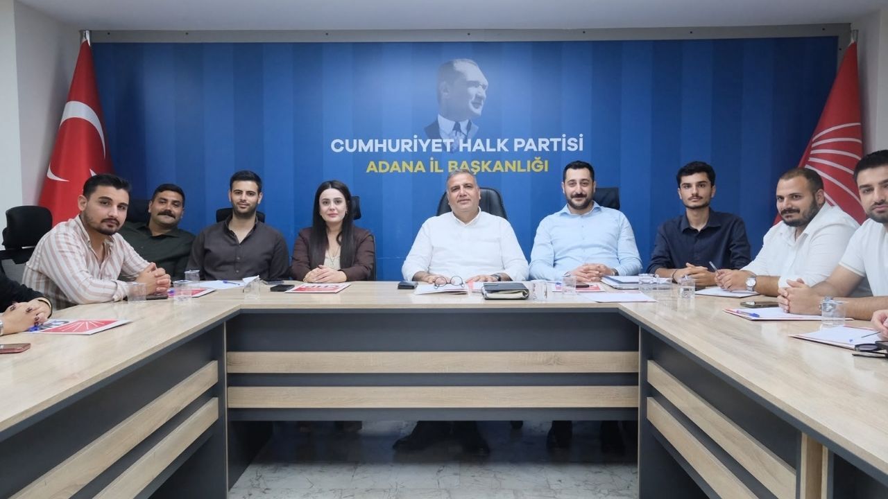 Chp Adana Gençlik Kolları’nda Yeni Yönetim Göreve Başladı