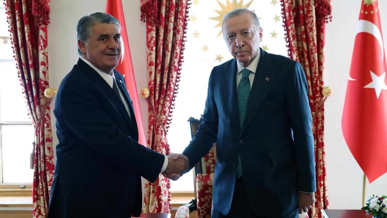 Cumhurbaşkanı Erdoğan'dan 4 Büyüklerin Başkanlarına Kabul