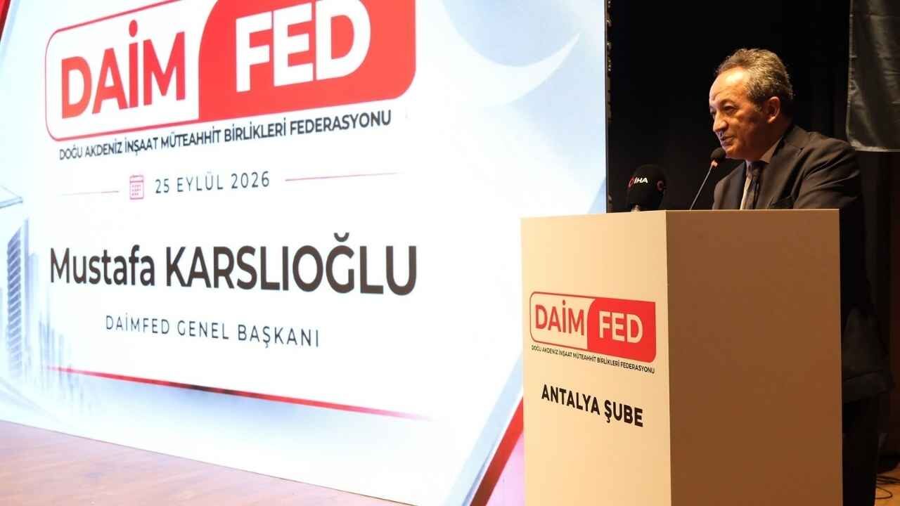 Dai̇mfed Antalya’da Yeni Şubesini Açtı Yapı Stokunun Yenilenmesine Dikkat Çekildi (2)