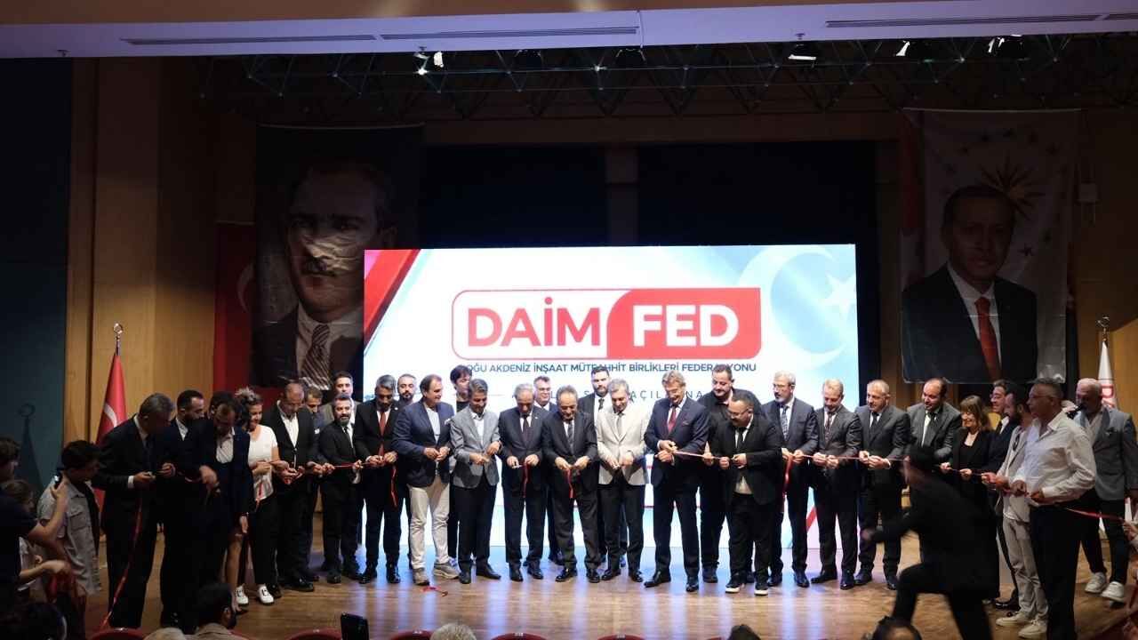 DAİMFED Antalya’da yeni şubesini açtı: Yapı stokunun yenilenmesine dikkat çekildi