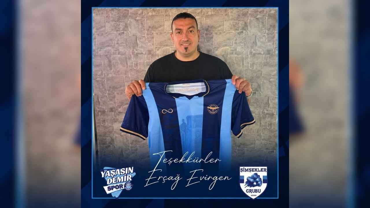 Erçağ Evirgen’den Adana Demirspor’a forma desteği