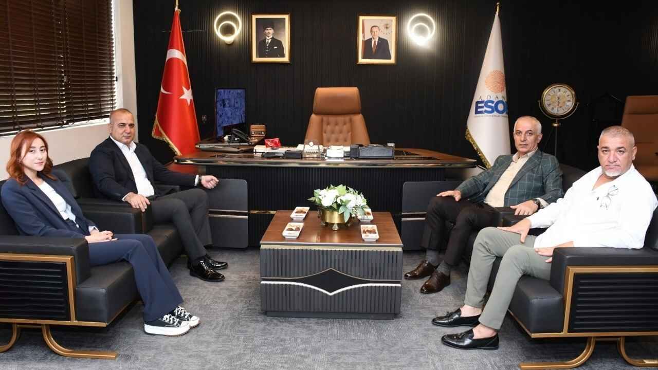 Hakan Yıldırım’dan Adana Esob’a Ahilik Haftası Ziyareti (1)