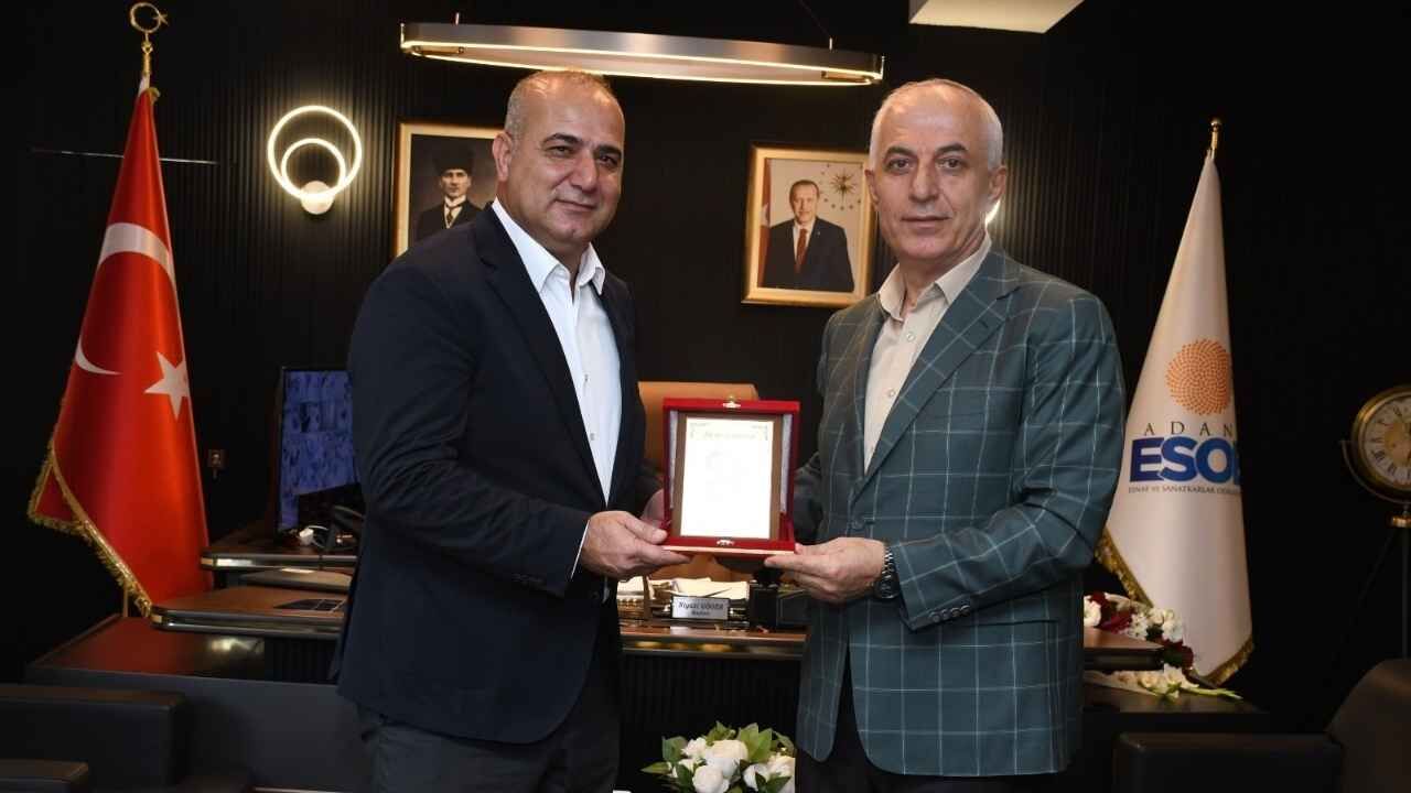 Hakan Yıldırım’dan Adana Esob’a Ahilik Haftası Ziyareti (2)