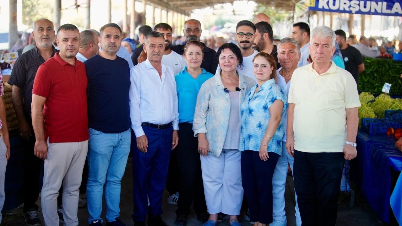 Hasibe Akkan’dan Pazar Esnafına Ziyaret (5)