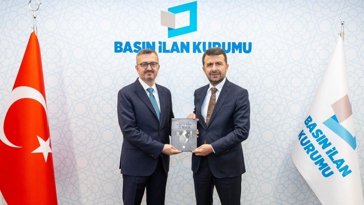 İletişim Başkanı Duran, Basın İlan Kurumu’nu Ziyaret Etti (1)