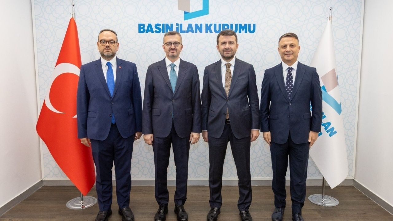 İletişim Başkanı Duran, Basın İlan Kurumu’nu Ziyaret Etti (2)