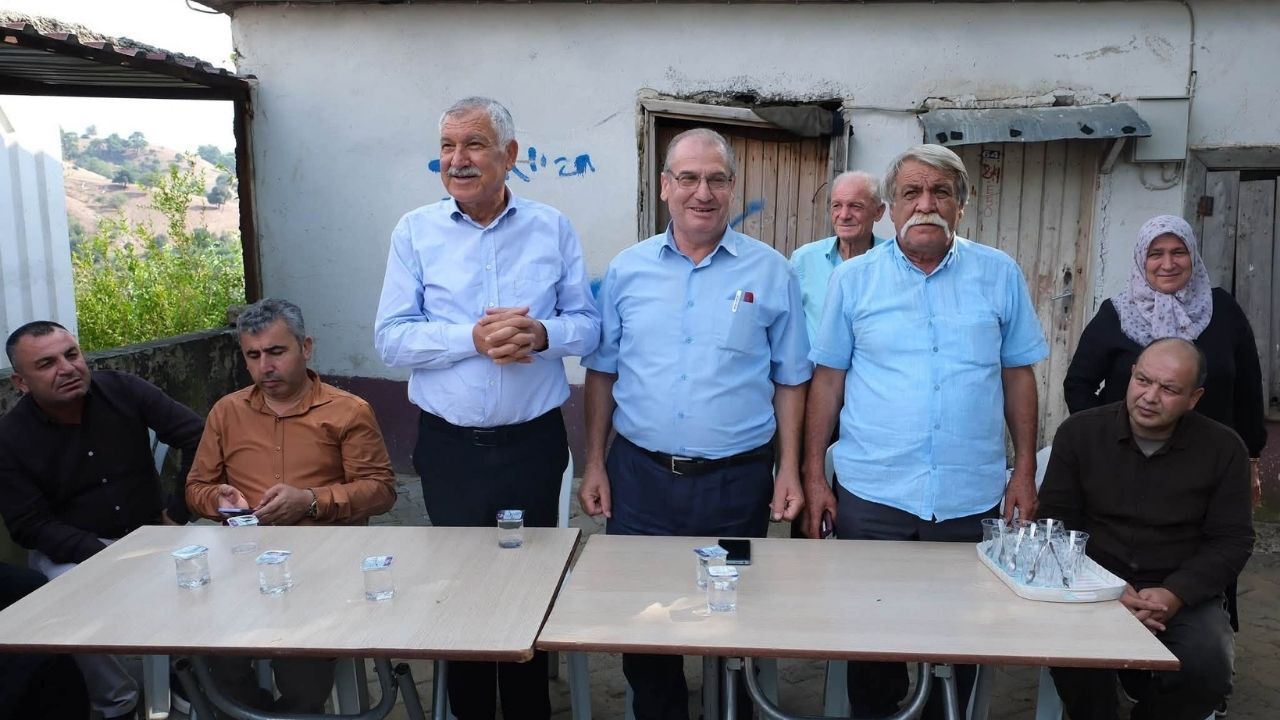 Karalar, Yangından Etkilenen Mahalleleri Ziyaret Etti (2)