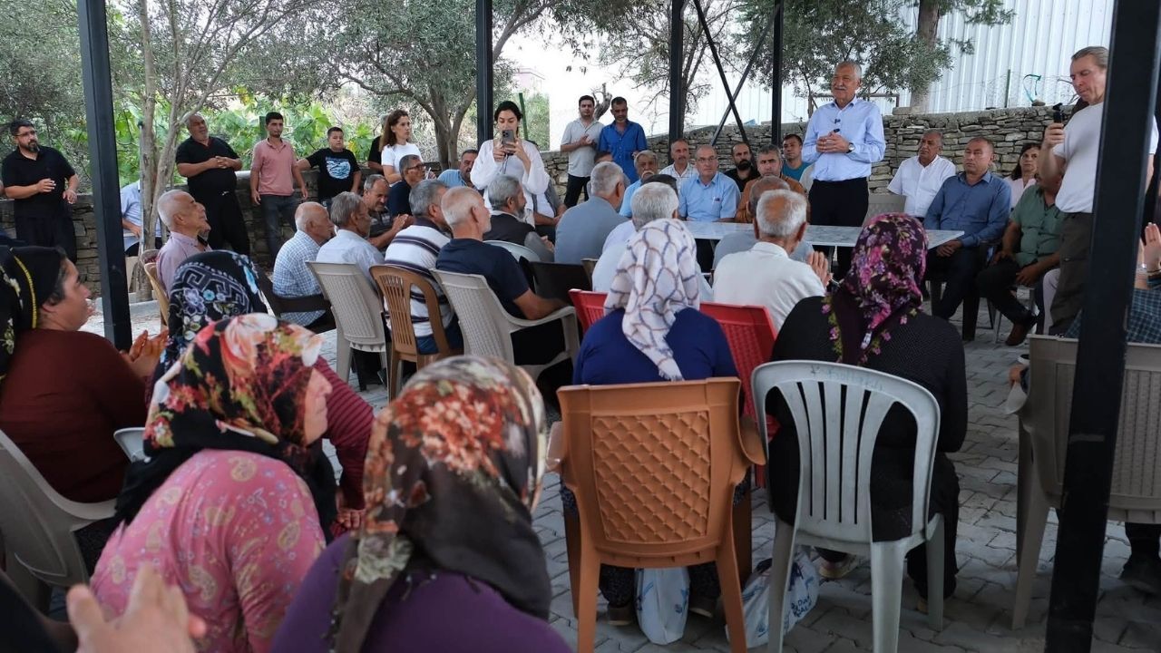 Karalar, Yangından Etkilenen Mahalleleri Ziyaret Etti