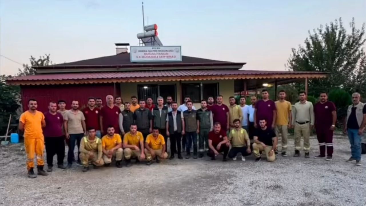 Kozan yangınına 12 ilden gelen orman ekipleri görev yerlerine uğurlandı