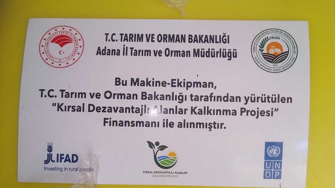 Kozan’da Çiftçilere Verilen Tarım Makineleri Denetleniyor (2)