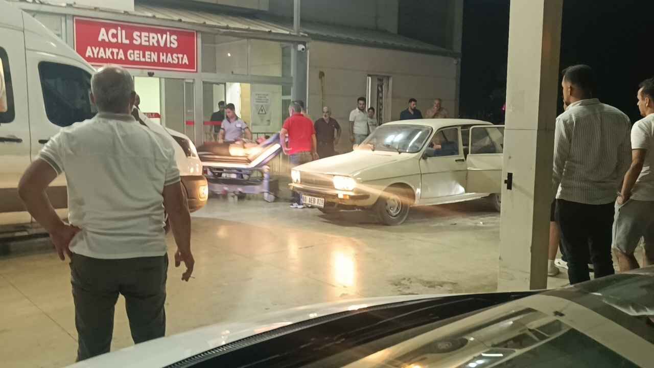 Kozan’da düğünde çıkan kavgada 1 kişi bıçaklandı