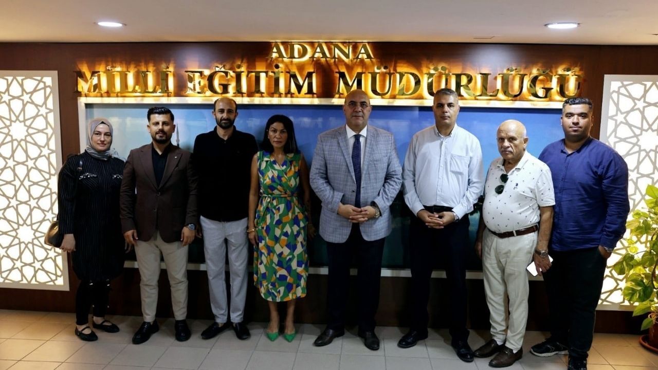 MAR-DAD’dan Adana İl Millî Eğitim Müdürü Aras’a ziyaret