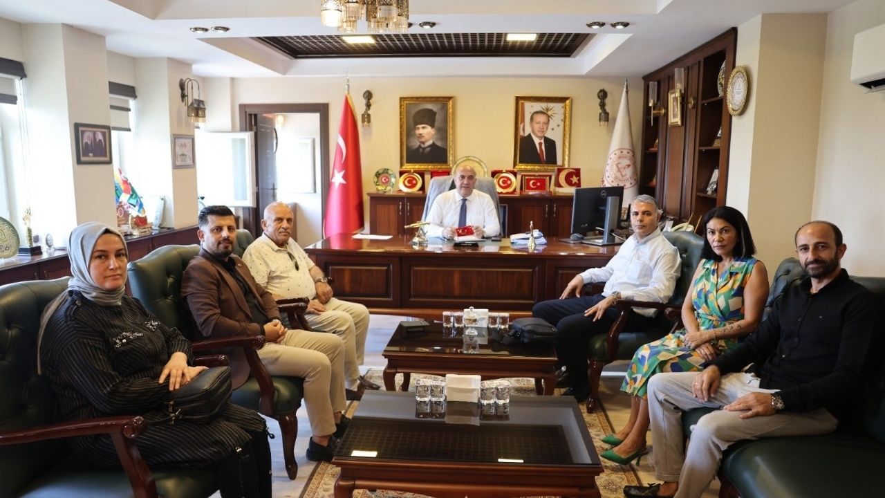 Mar Dad’dan Adana İl Millî Eğitim Müdürü Aras’a Ziyaret