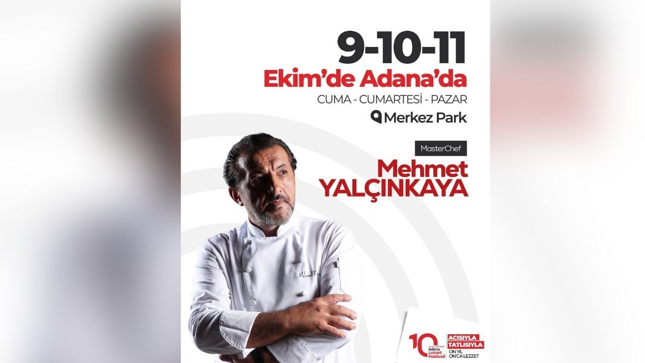 Mehmet Yalçınkaya Adana Lezzet Festivali’ne Geliyor (1)