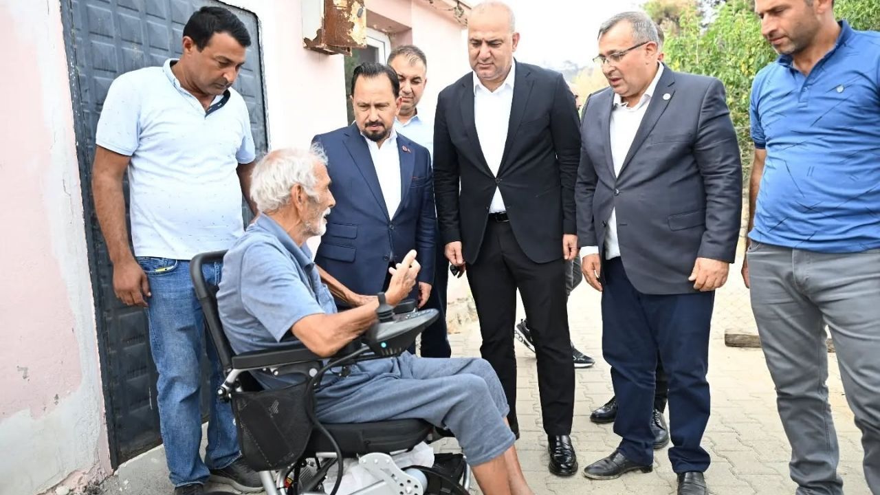 Mhp Heyetinden Yangından Etkilenen Vatandaşlara Ziyaret (3)