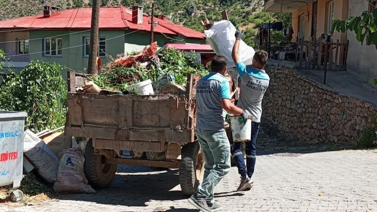 Saimbeyli’de daha temiz çevre için çalışma