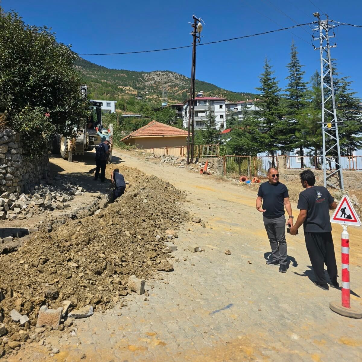 Saimbeyli’de Doğalgaz Seferberliği Çalışmalar Hız Kesmeden Sürüyor (1)