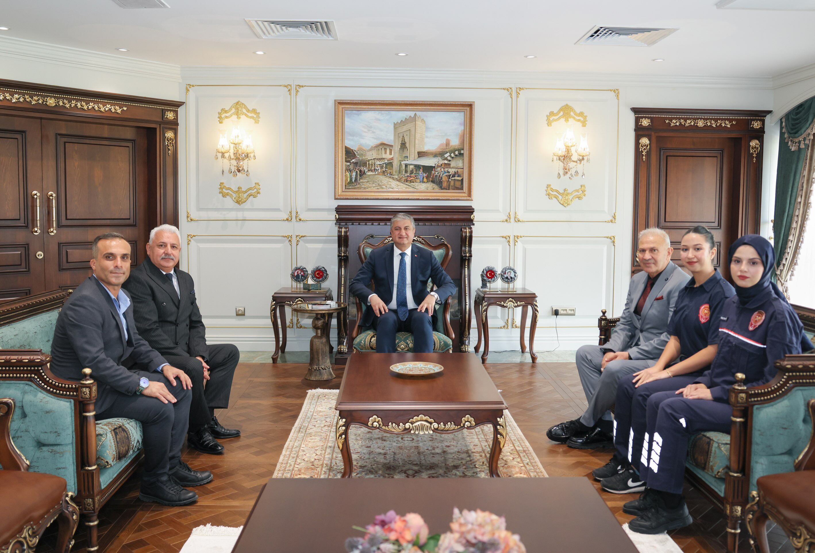 Vali Yavuz’dan İtfaiye Teşkilatına Kabul “Can Kurtarmak Için Umut Oluyorsunuz” (1)