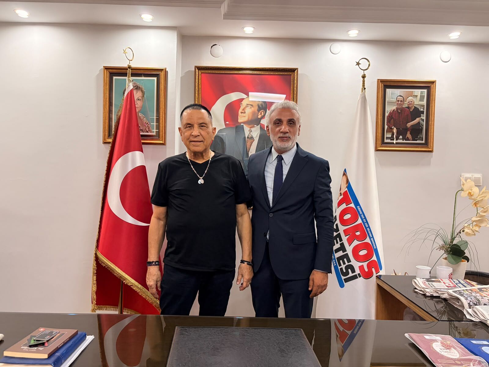 Vedaet Gündoğan Ve Vedat Yamaç’tan Erden Arat’a Taziye Ziyareti (2)