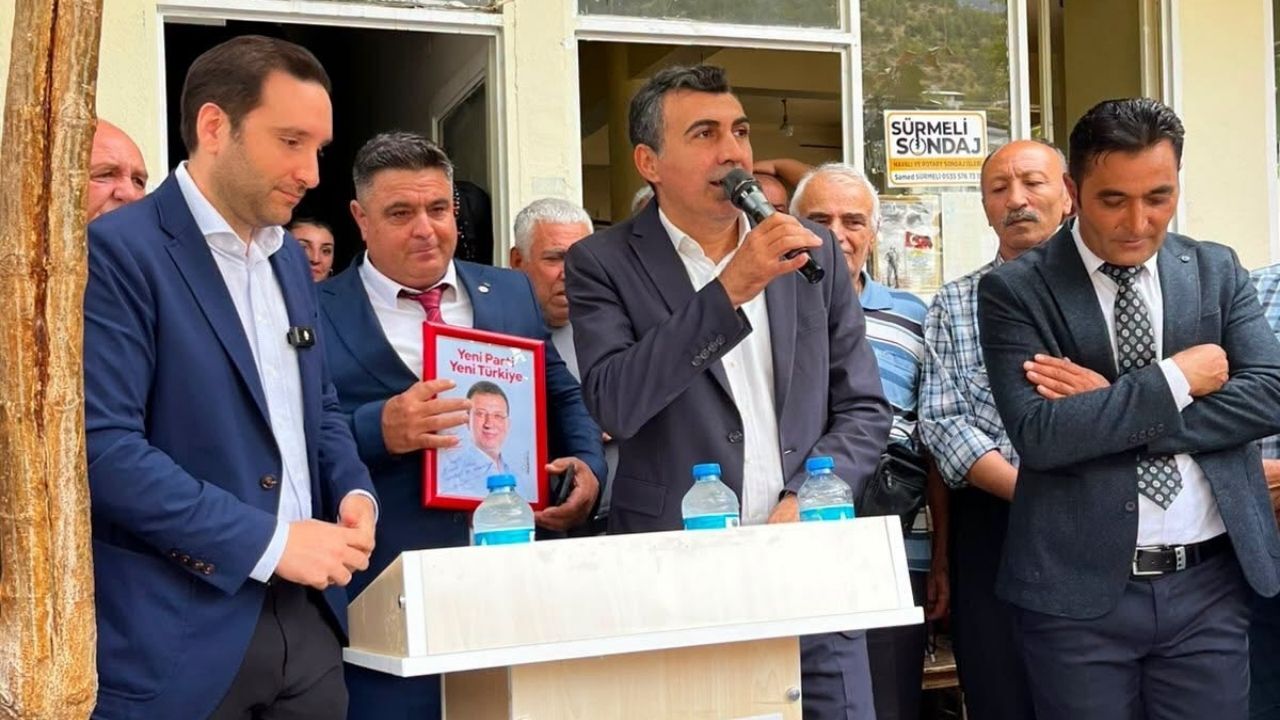 Yeni̇ Parti’nin Ilçe Teşkilatları Açıldı (1)