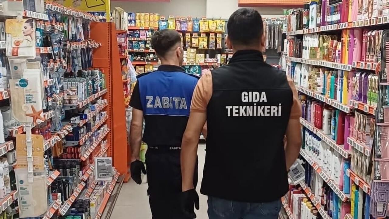 Yumurtalık Belediyesi'nden Sıkı Denetim Marketler Titizlikle Incelendi