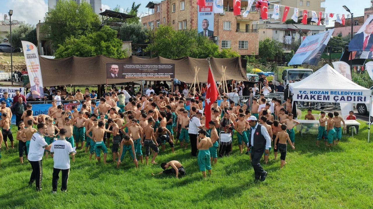 10. Geleneksel İsmet Atlı Karakucak Güreşleri Başladı (1)