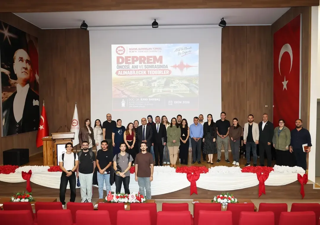 Adana Alparslan Türkeş Bilim ve Teknoloji Üniversitesi'nde hayat kurtaran seminer