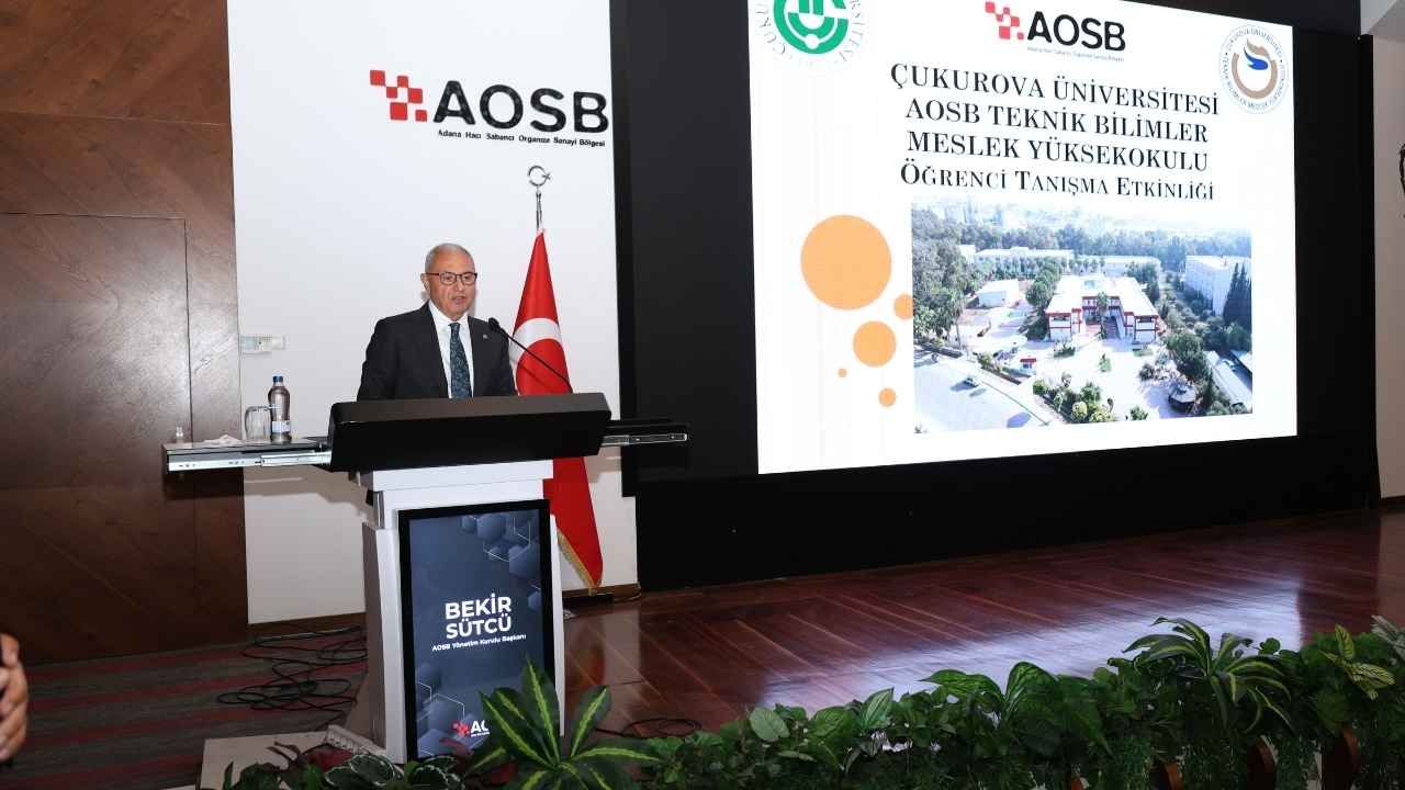 Adana Aosb’de Öğrencilerle Kariyer Buluşması Sanayideki Fırsatlar Anlatıldı
