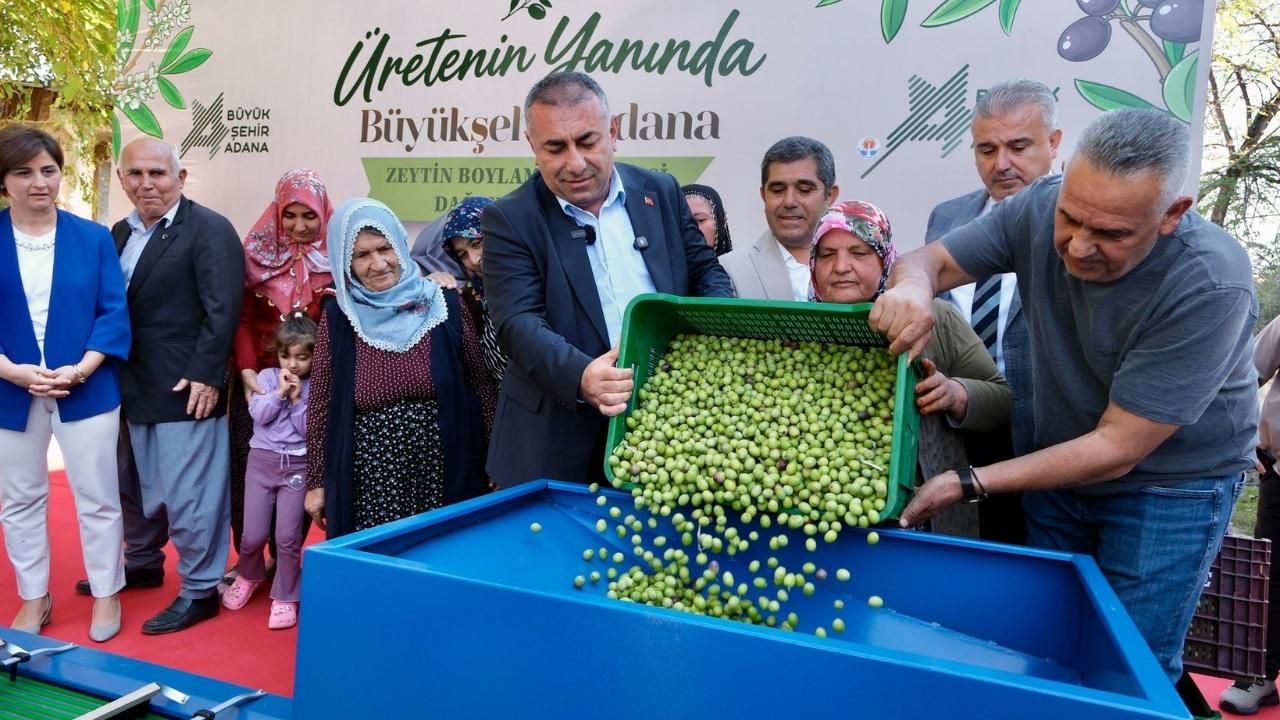 Adana’da zeytin üreticilerine makine desteği: 9 mahallede kullanılacak