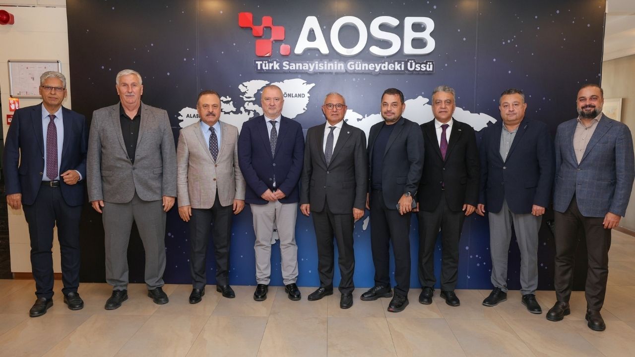 Adana iş dünyasının devleri AOSB'de buluştu