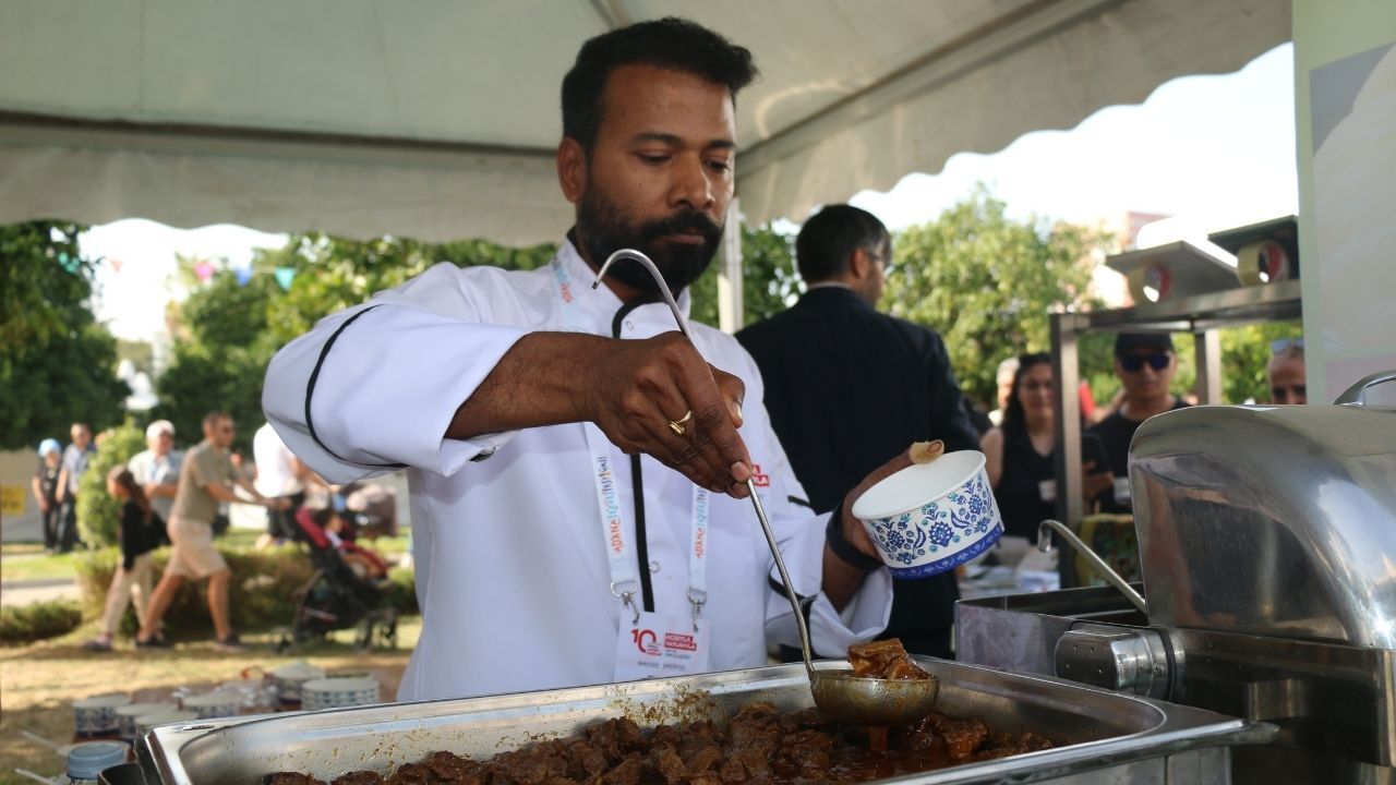 Adana Lezzet Festivali'nde Azerbaycan, Kktc Ve Hindistan Mutfakları Tanıtıldı