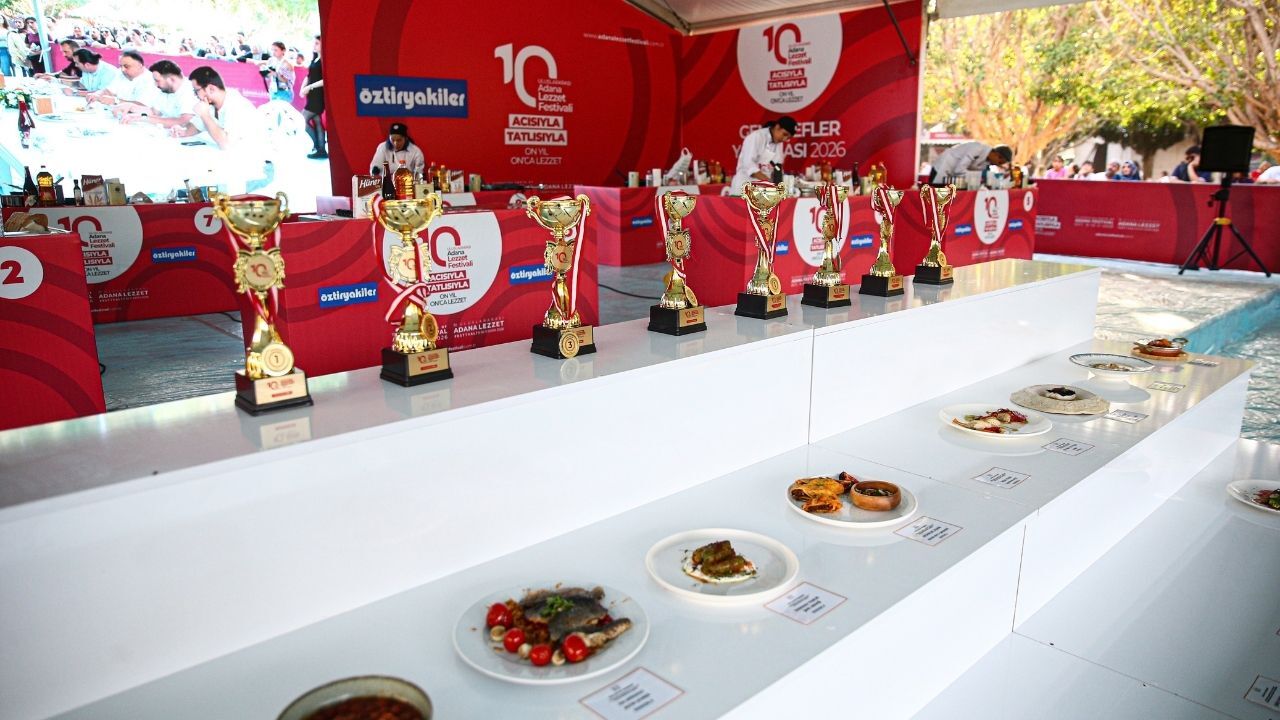 Adana Lezzet Festivali'nde Genç Şefler Yarışması Heyecanı Yaşandı