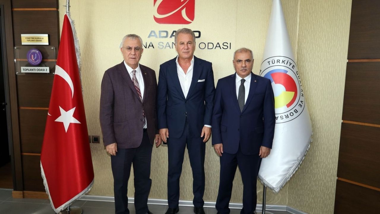 Adana Sanayisi Ve Ihracatı Için Önemli Görüşme (1)