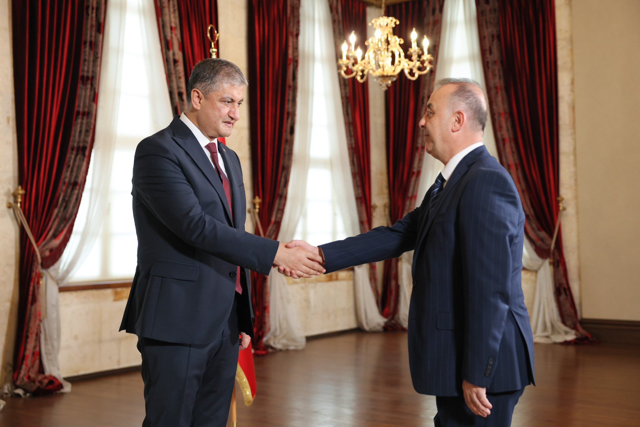 Adana Valisi Mustafa Yavuz, Cumhuriyet Bayramı Tebriklerini Kabul Etti (1)