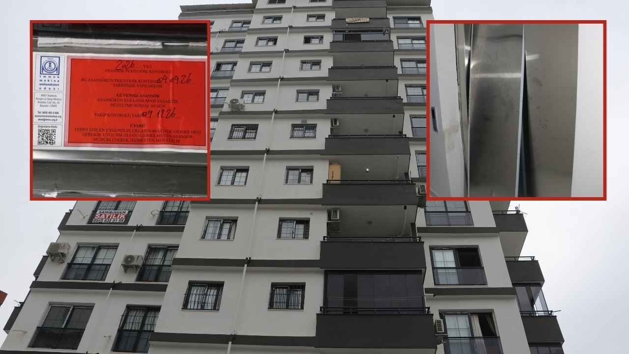 Adana’da 11 katlı apartmanda asansör tepkisi: “Haftanın 5-6 günü bozuk”