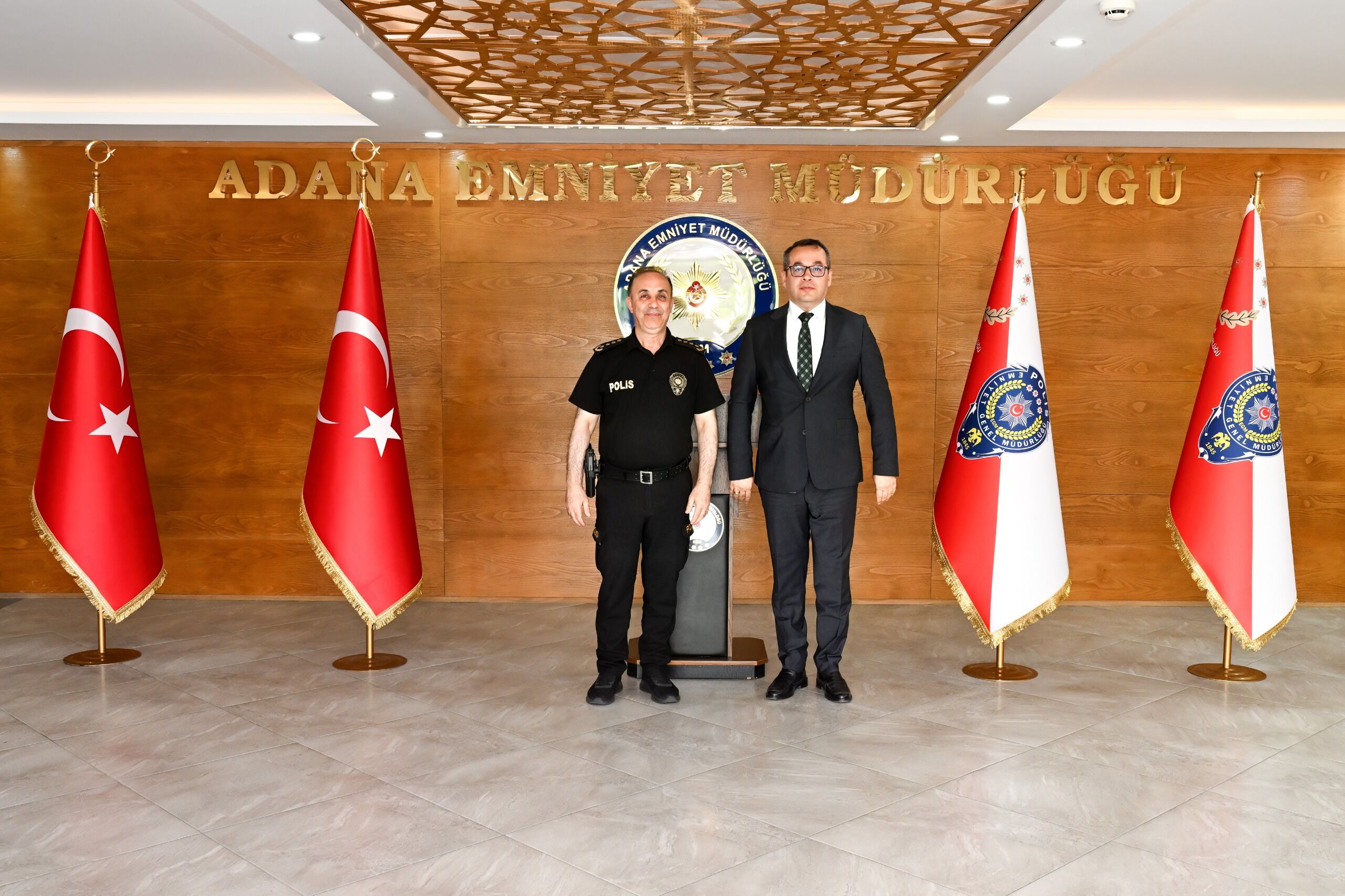 Adana’da güçlü koordinasyon: Başsavcı Vekili Gümüş'ten Emniyet Müdürü Arıkan’a ziyaret