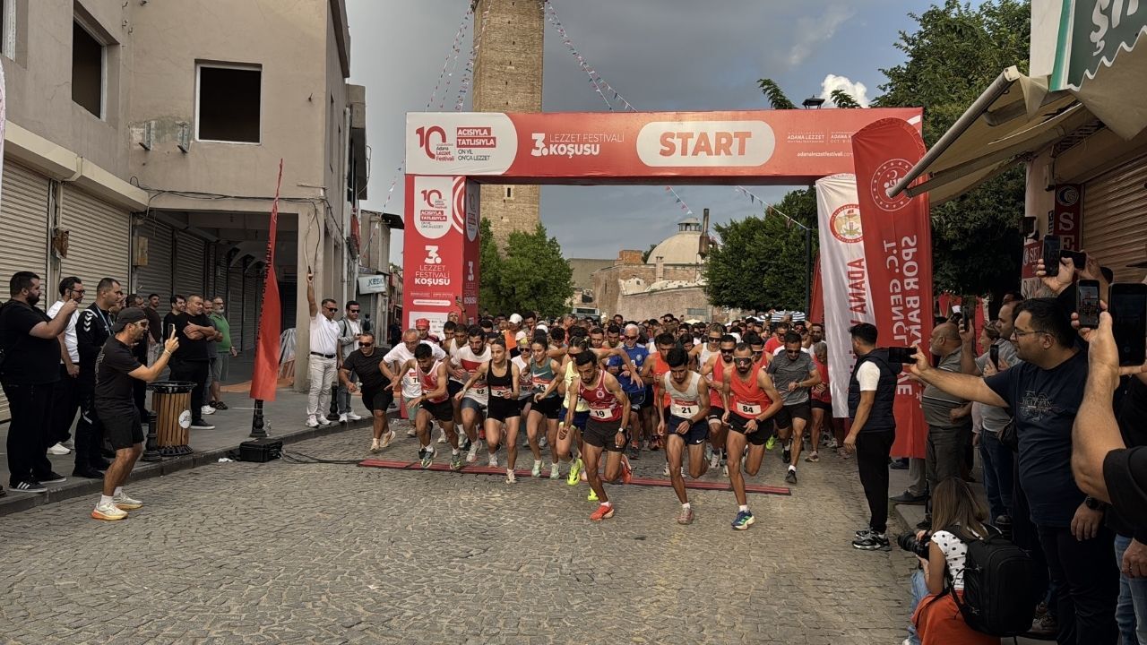 Adana’da Lezzet Festivali Heyecanı Koşuyla Sürdü (1)
