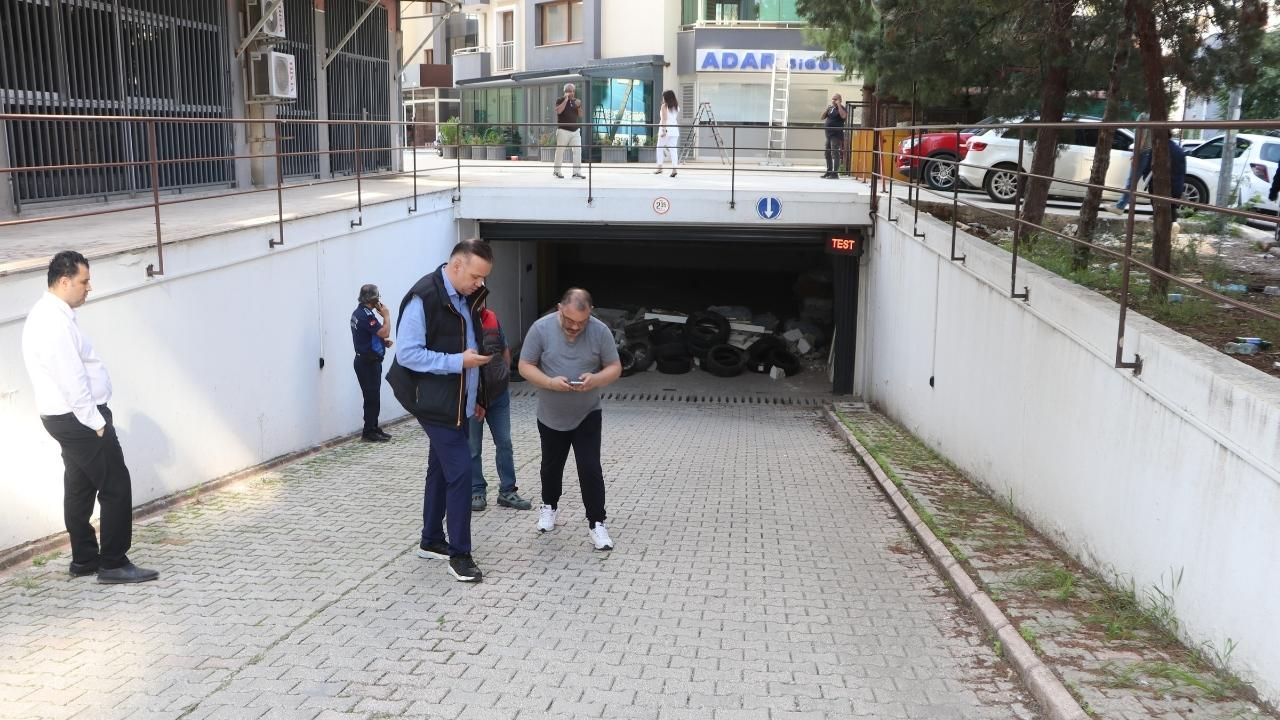 Adana’da Otopark Anlaşmazlığı Araçları Mahsur Bıraktı (1)