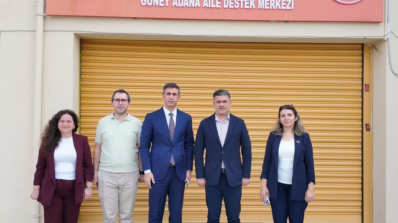 Ak Parti Adana Milletvekili Faruk Aytek'ten Yüreğir Aile Destek Merkezi'ne Ziyaret