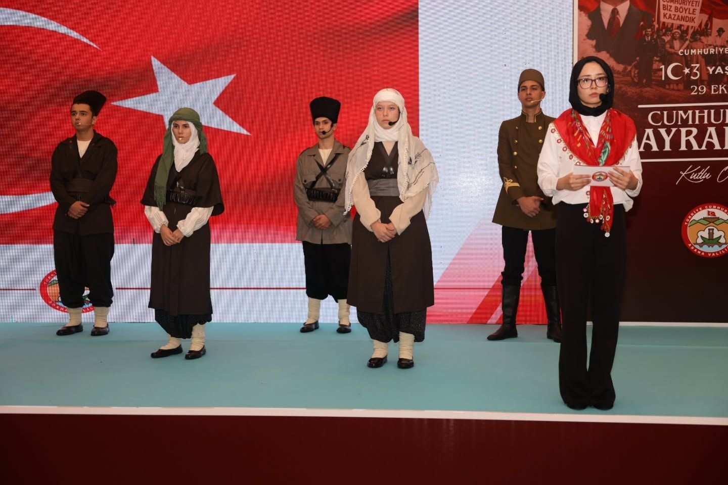 Bahtiyar Vahabzade Sbl'nden Cumhuriyet Resepsiyonu’nda Unutulmaz Gösteri “Çukurova Koçaklaması” (5)