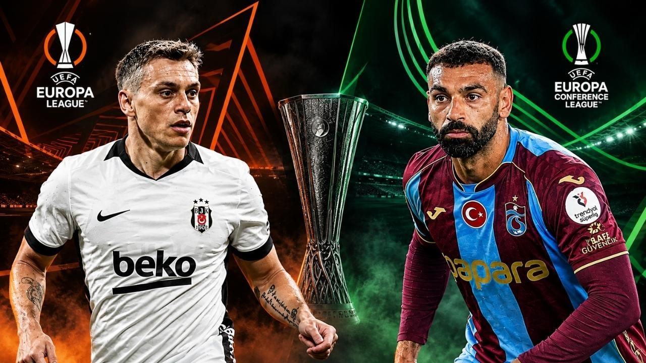 Beşiktaş ve Trabzonspor'un Avrupa maçları saat kaçta, hangi kanalda? İşte muhtemel 11'ler...