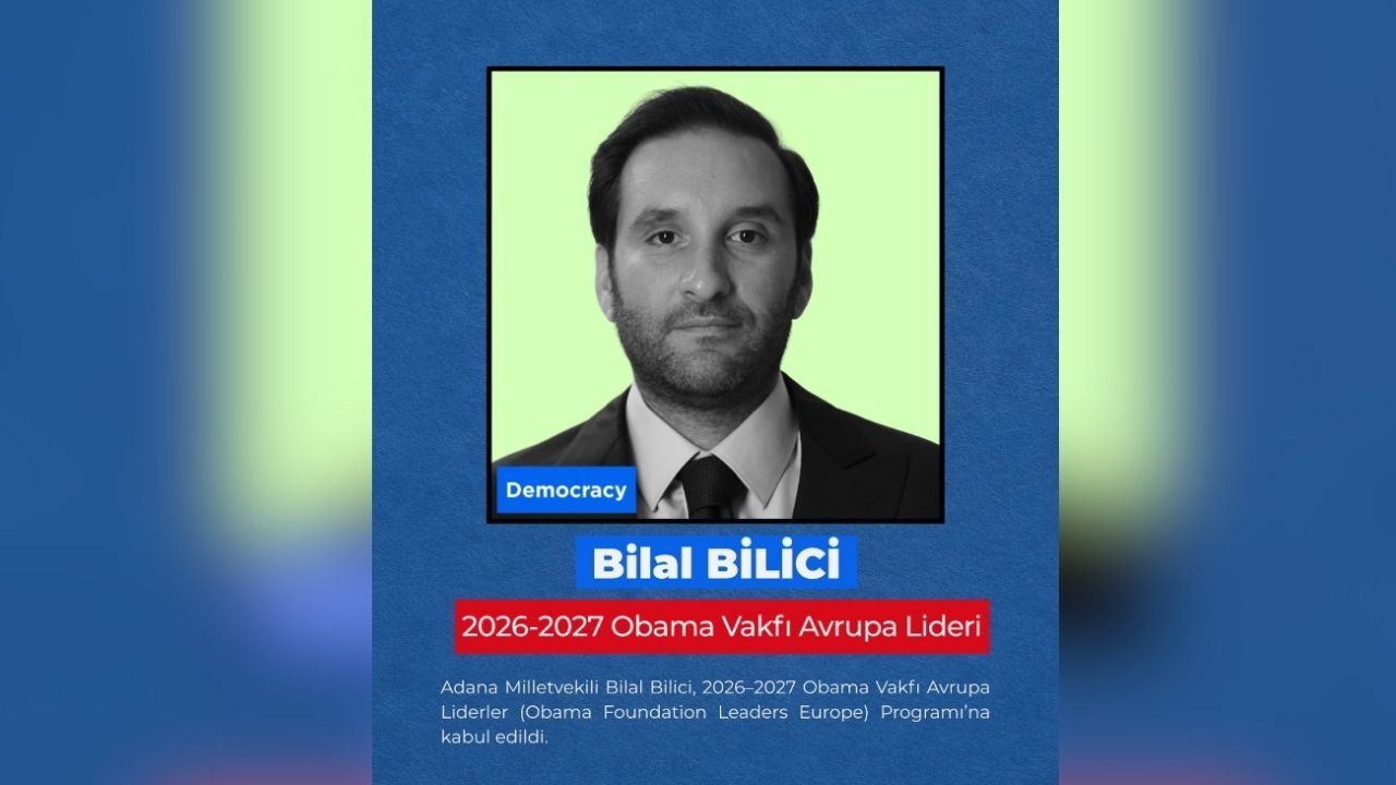 Bilici, Obama Vakfı’nın Avrupa Liderleri Programı’na Seçildi