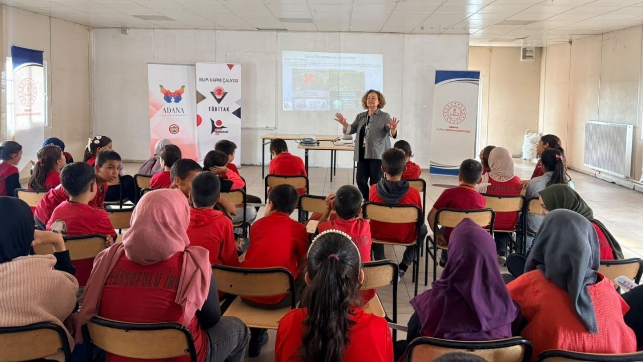 Bilim Kapını Çalıyor Projesi Aladağ’da Öğrencilerle Buluştu (2)
